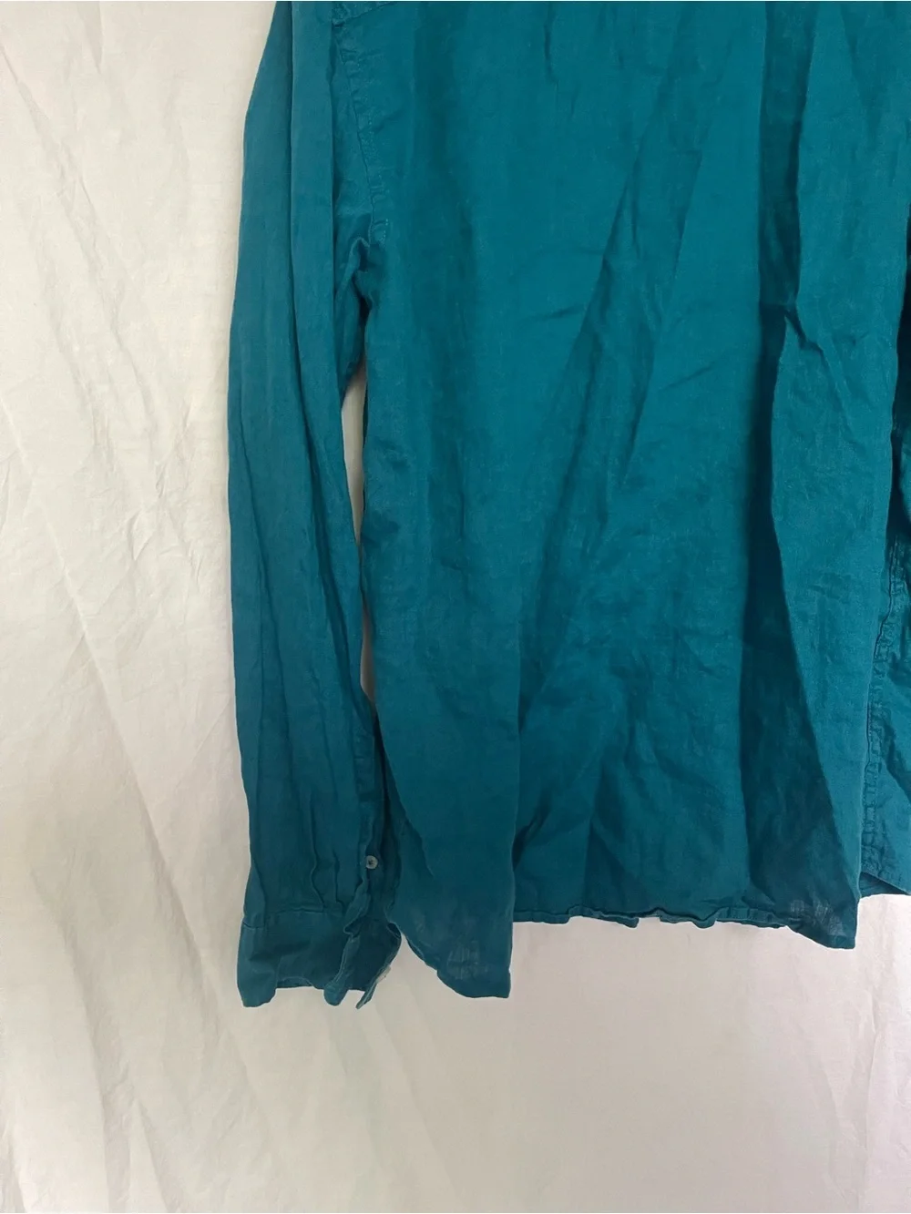 GALERIES LAFAYETTE 100% Linen Button-Down Shirt Men's Size XL Vacation Classic